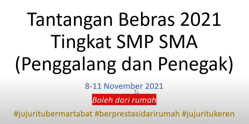 Workshop Tantangan Bebras SMp SMA