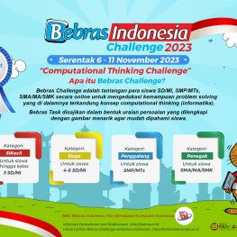 flyer Tantangan Bebras 2023