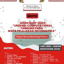 flyer Workshop Guru Oktober 2023